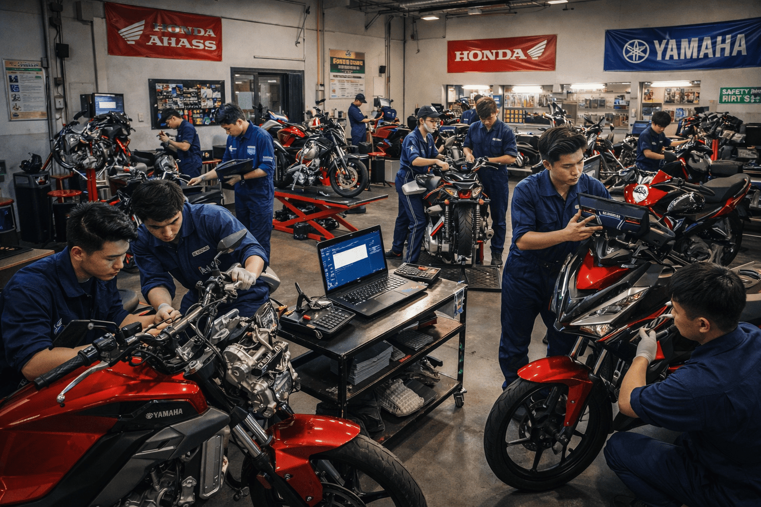 Bengkel Sepeda Motor