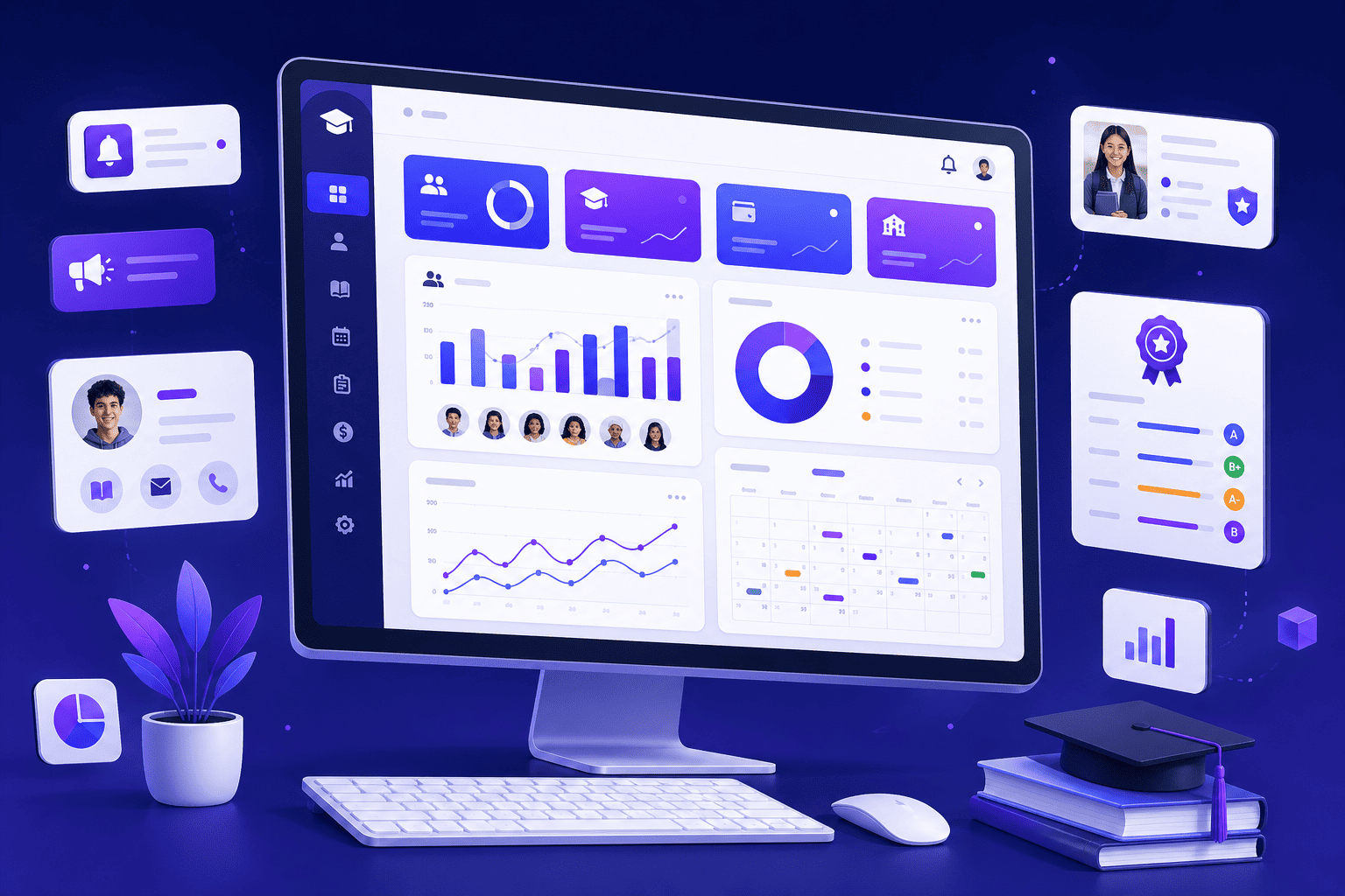 Preview dashboard Scholify